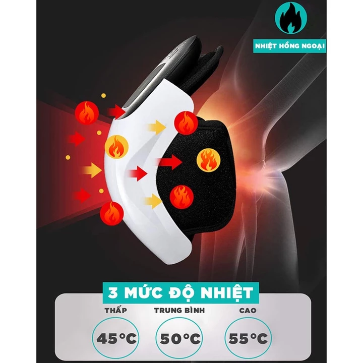 Máy Massage Đầu Gối Galen Có Tia Hồng Ngoại & Tia Laser – Máy Mát Xa Chuyên Khớp Gối, Có Thể Dùng Khuỷu Tay, Cầu Vai – 5