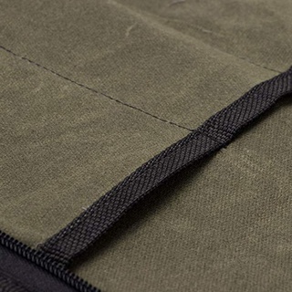 Túi cuộn vải canvas đựng dao 4 ngăn bền bỉ tiện lợi cho nhà bếp