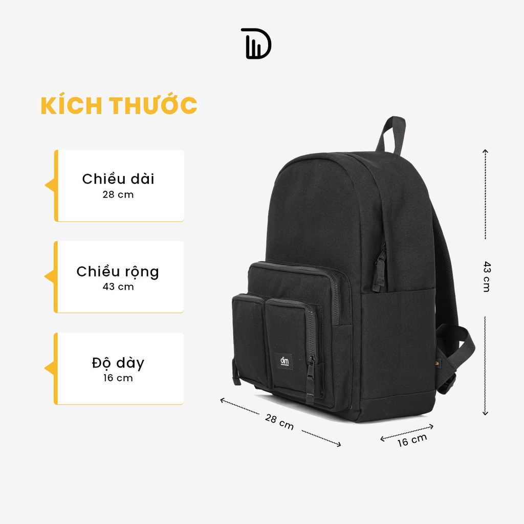 Mô tả Balo DIM Grand Backpack - 4