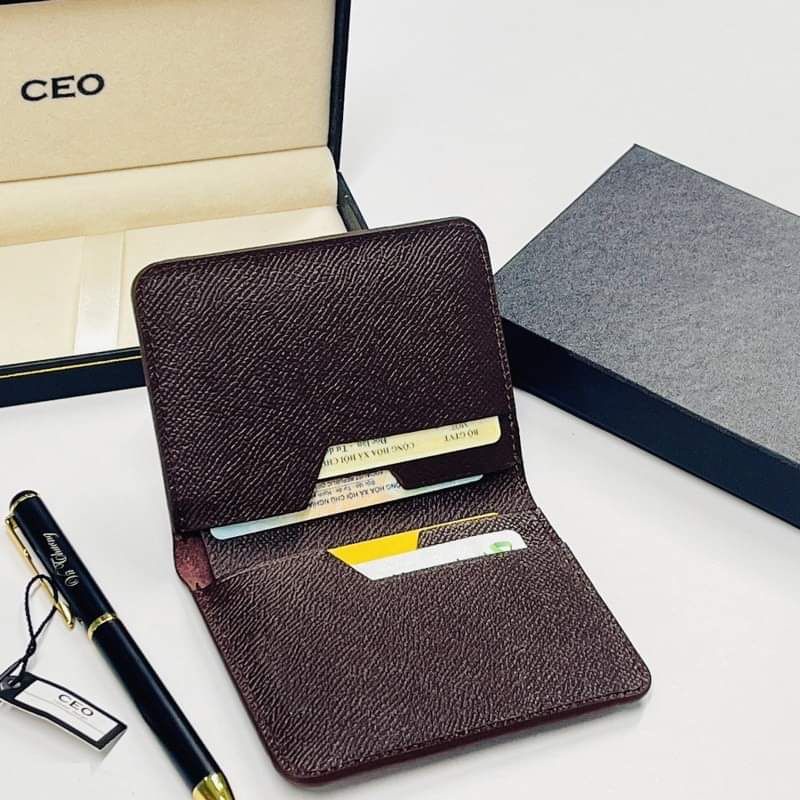 Ví Nam mini Da Bò Thật epsom Cao Cấp (Ví Đứng) | Shopee Việt Nam
