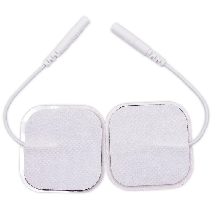 Salorie 4x4cm / 5x5cm Tấm điện cực cho hàng chục điện Máy châm cứu kỹ thuật số Máy mát xa cơ thể Máy kích thích cơ bắp – 6