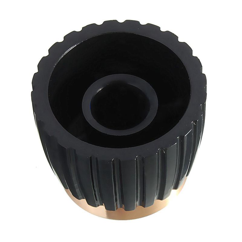 10x Guitar AMP Amplifier Núm Push-on Đen + Mũ vàng cho Bộ khuếch đại Marshall