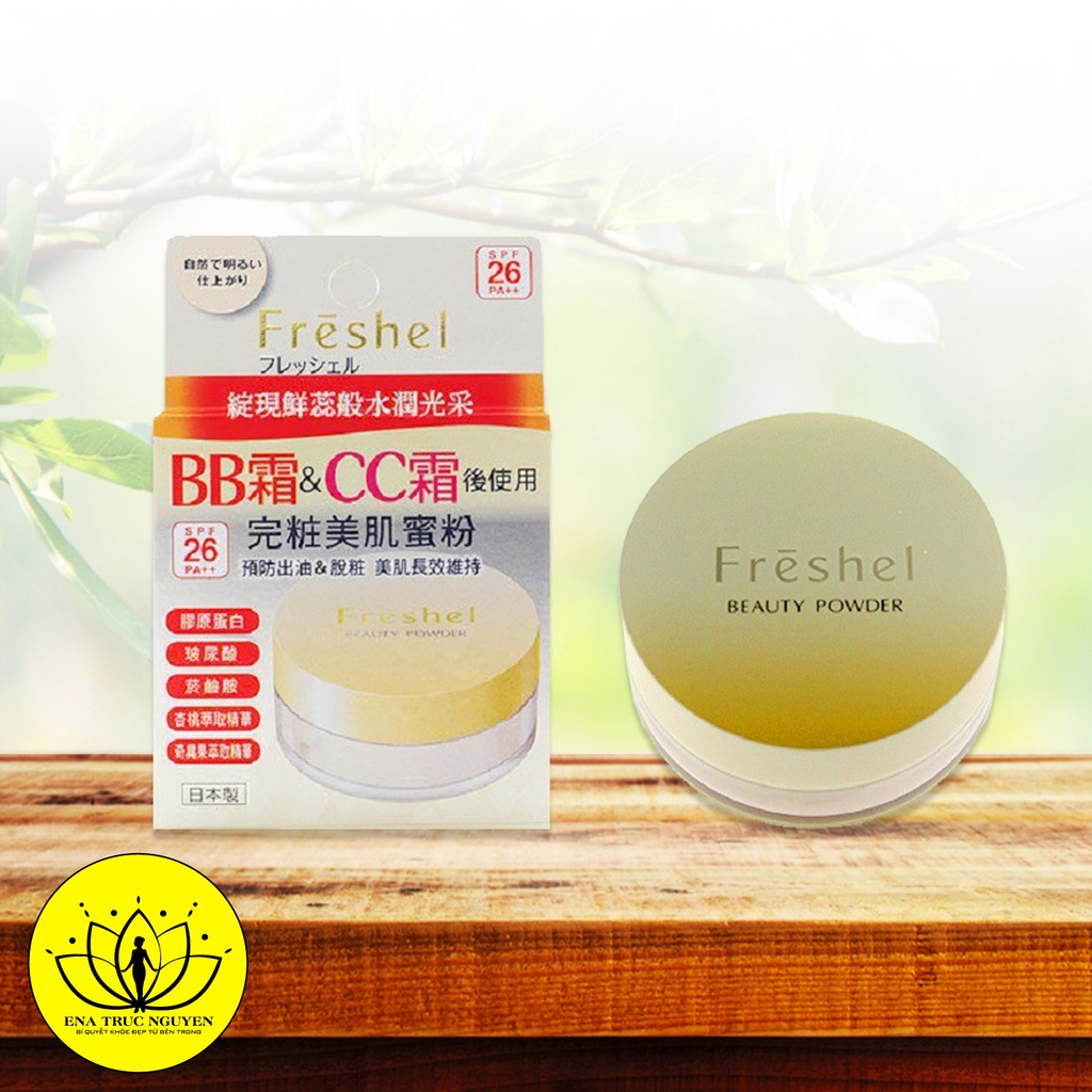 Phấn phủ Kanebo Freshel Beauty Powder SPF26 PA+++ Nhật [CÓ TEM