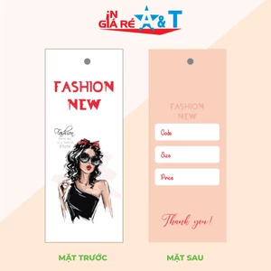 Mác quần áo, tag quần áo 100 cái