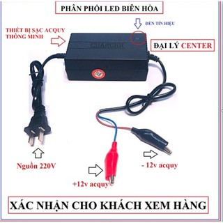 Sạc ắc quy 12v thông minh tự ngắt khi đầy 2A - 50A loại tốt