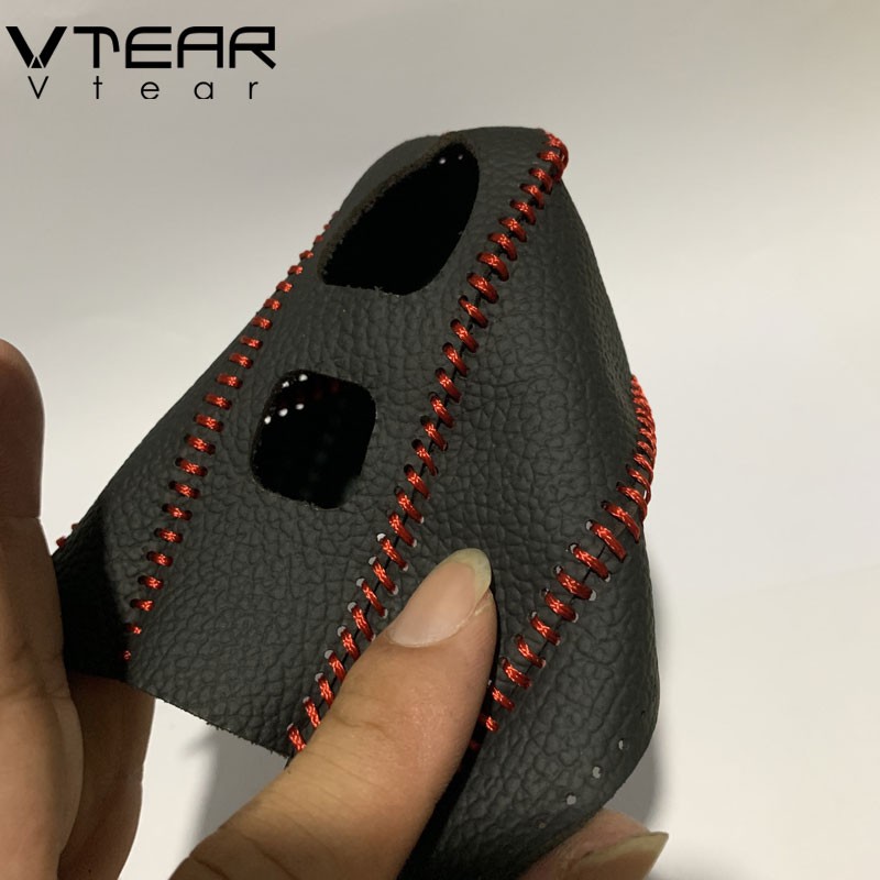 Dành cho xe Honda stream Da khâu tay Gear cover