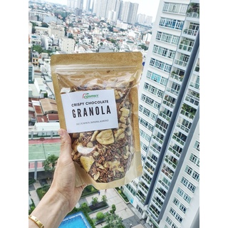 Granola Ngũ Cốc Ăn Kiêng Không Đường Légumes 500g - Thuần Chay, Healthy, Giàu Chất Xơ, Dinh Dưỡng