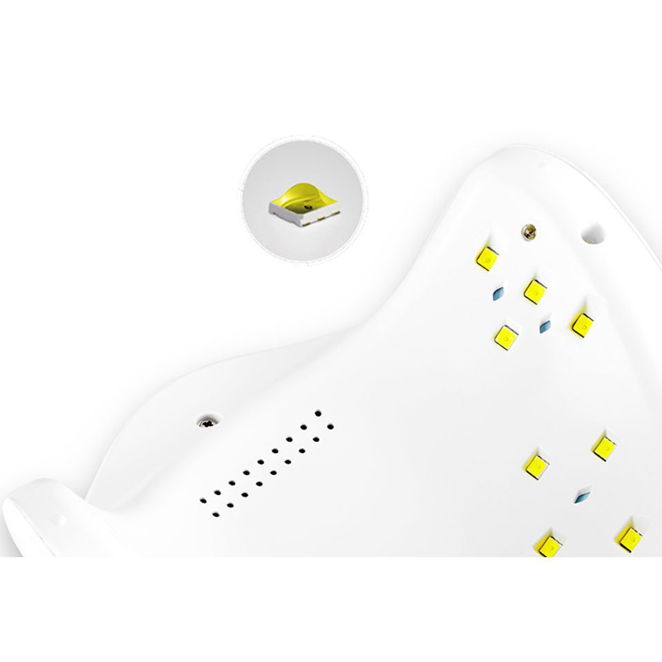 [Shop]Máy Hơ Gel Sun 5 Chính Hãng UV/LED  48W[Spa]