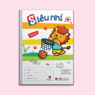 TUANVIET BOOKS Vở Ô ly Siêu nhí - Cao cấp 6 sao (10 quyển/lốc 48 trang - Giao mẫu ngẫu nhiên)