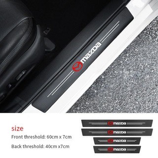 Sét 9 miếng dán bậc cửa, trầy cốp xe HONDA có vân carbon dán full keo chống trầy tốt