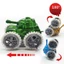 Xe tăng mini tự lật khi gặp chướng ngại vật