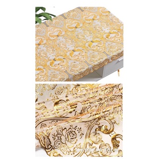 [Khổ 70cm] Khăn Trải Bàn Tiệc, Khăn Trải Bàn Gia Tiên, Khăn Decor Bằng Nhựa PVC Không Thấm Nước Bán Theo Mét