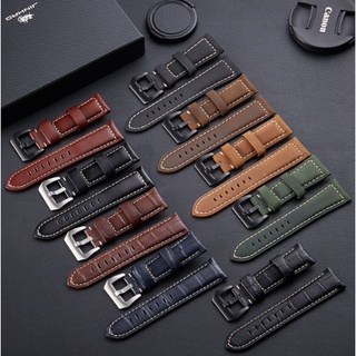 Dây Đeo Bằng Da Thật Màu Trơn Cho Đồng Hồ Panerai PAM111 441 20mm 22mm 24mm 26mm