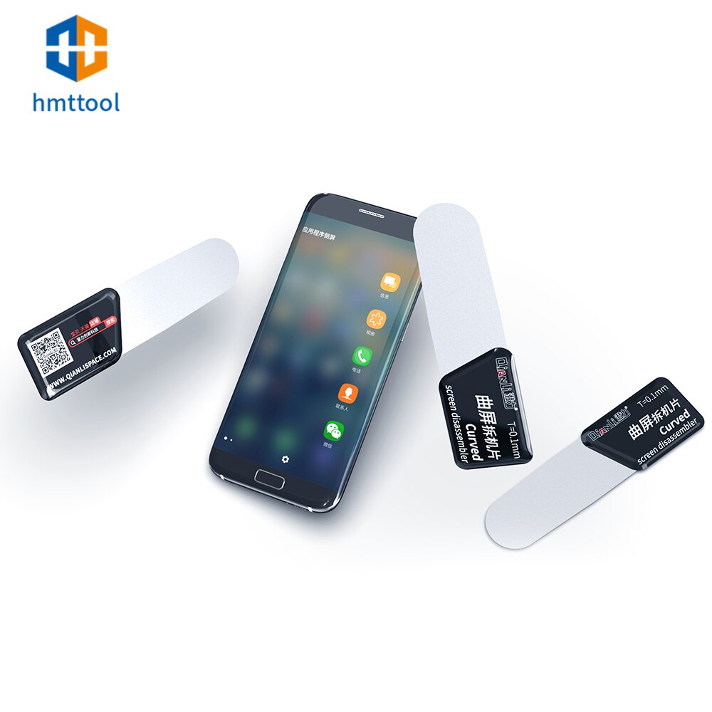 Thẻ Qianli siêu tháo rời mỏng 0,1mm Công cụ mở Pry Spudger siêu mỏng cho màn hình cong IPhone / IPad / Samsung