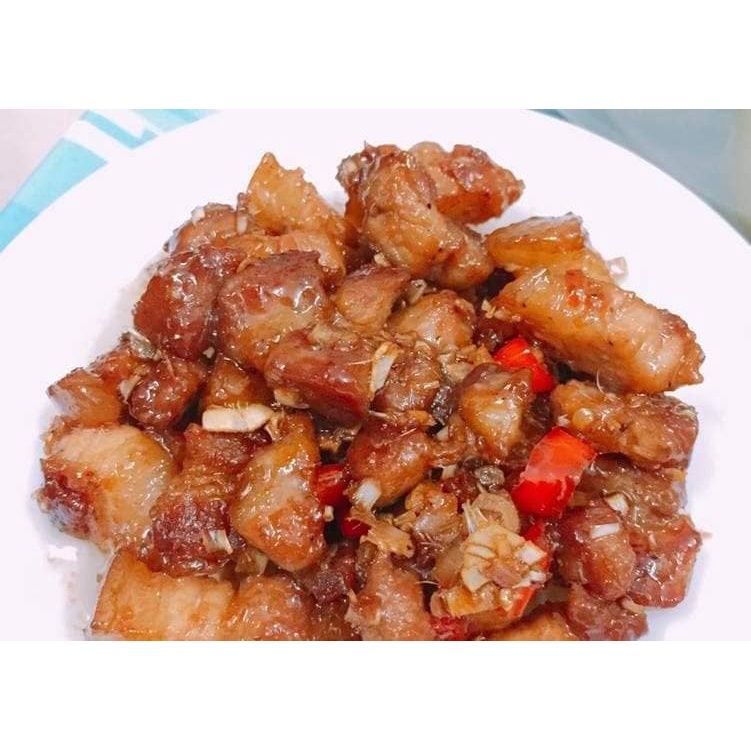 COMBO 2 CHAI - Muối ớt rang nhà làm 350g - Đậm đà vị ớt Huế - Chấm trái cây siêu ngon