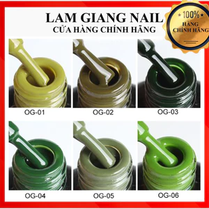 Sơn gel AS chọn lẻ 6 màu OG