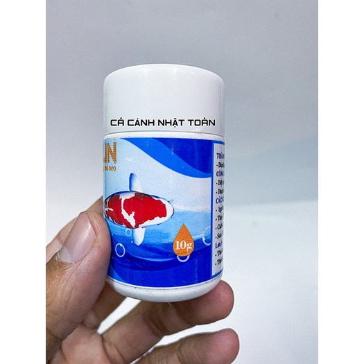 DIMILIN NẤM RÂU, TRÙNG MỎ NEO, RẬN NƯỚC, KÍ SINH TRÙNG CHO CÁ CẢNH 10G