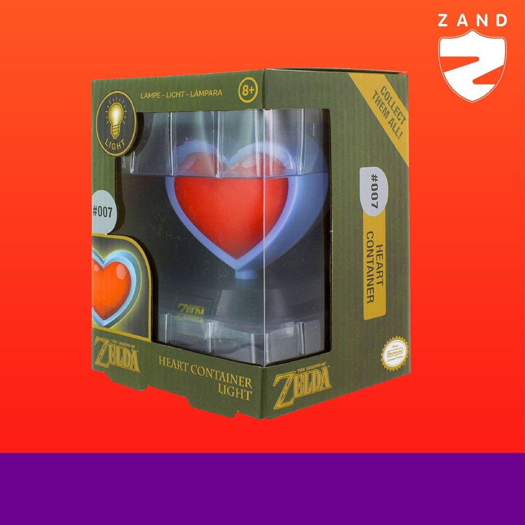 Đèn 3D ETC: THE LEGEND OF ZELDA HEART CONTAINER ICON LIGHT | Shopee ...