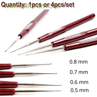 10pcs Crochet Hooks 1.0mm-3.5mm DIY Weave Sweater Yarn Knitting Needles Set