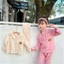 Đồ bộ bé trai và đồ bộ bé gái pijama kẻ caro cộc tay và dài tay TB120 TN121 TB299