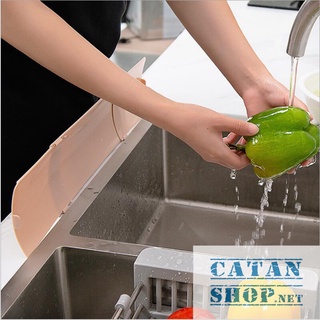 Tấm chắn nước bồn rửa bát, Tấm NHỰA gấp gọn ngăn giọt bắn dùng cho bồn rửa chén nhà bếp