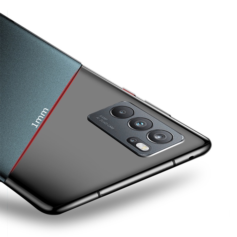 Ốp Điện Thoại PC Cứng Siêu Mỏng Mặt Nhám Cho OPPO Reno 4 SE 5 6 Pro Plus 5K ACE 2