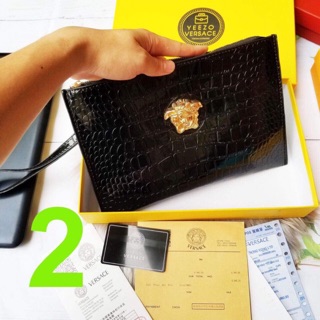 Ví cầm tay nam cao cấp - Clutch nam cầm tay da thật - sale 40%