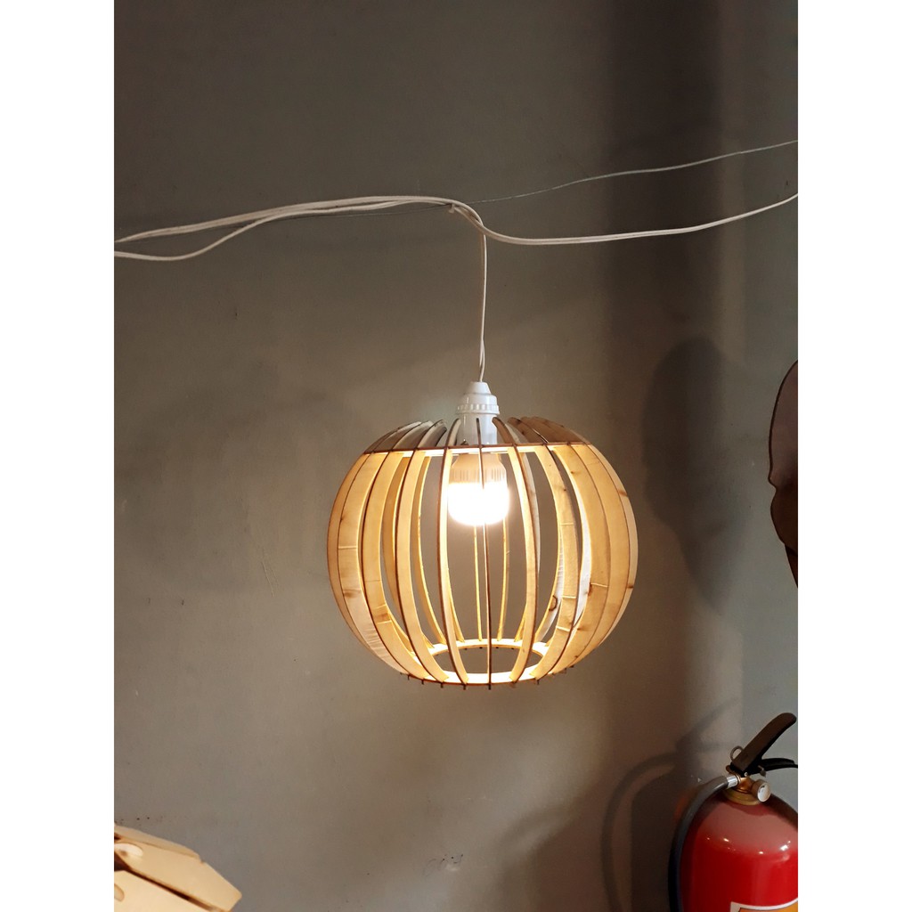 Đèn Gỗ DIY 144 decor trang trí nội thất