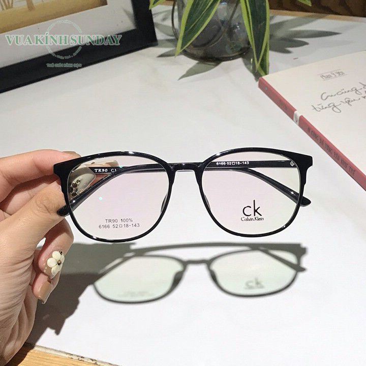 Kính cận nhựa dẻo dáng oval CKC V122