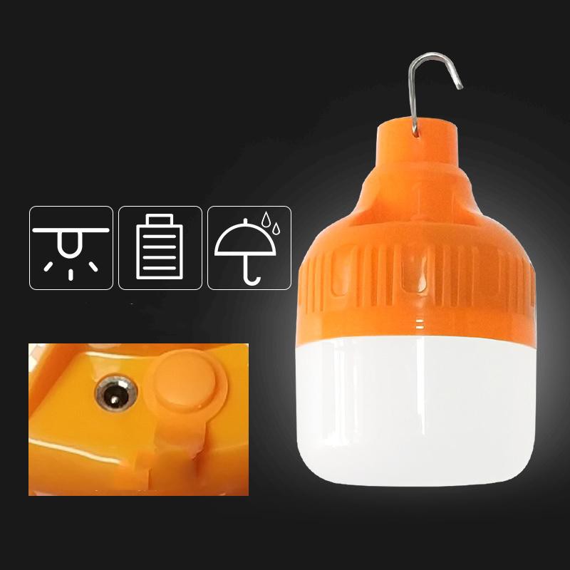 Bóng đèn LED sạc tích điện 60w, bóng đèn tích điện 3 chế độ