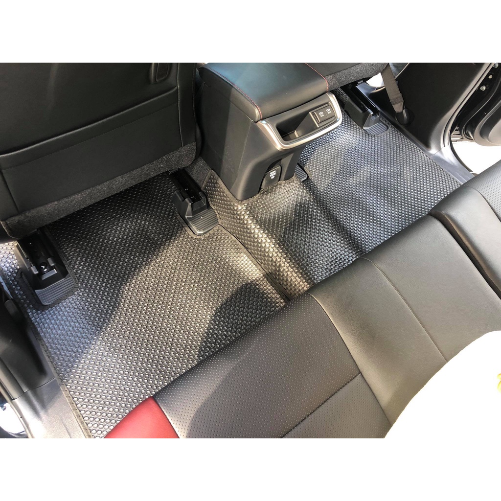 Thảm lót ô tô KATA cho xe Toyota Fortuner (2017 - 2025) - Khít với sàn, Chống trơn, Không mùi, Không ẩm mốc