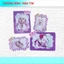 KHUNG HÌNH GIẤY THEO MÀU-SET 4 KHUNG