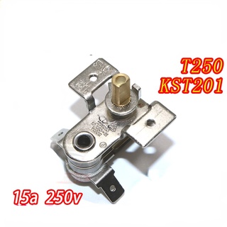 1 CÁI T250 KST201 16A 250VAC Công tắc điều khiển nhiệt độ quay cơ khí