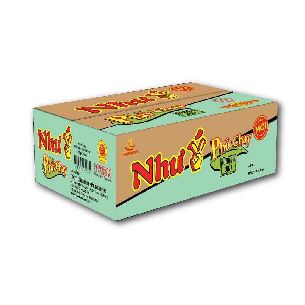 (Free Ship) Thùng 30 gói Phở Chay Như Ý 65gr