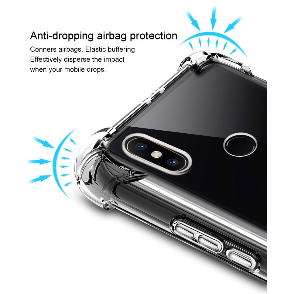 Ốp điện thoại silicon chống sốc cho Xiaomi PocoPhone F1