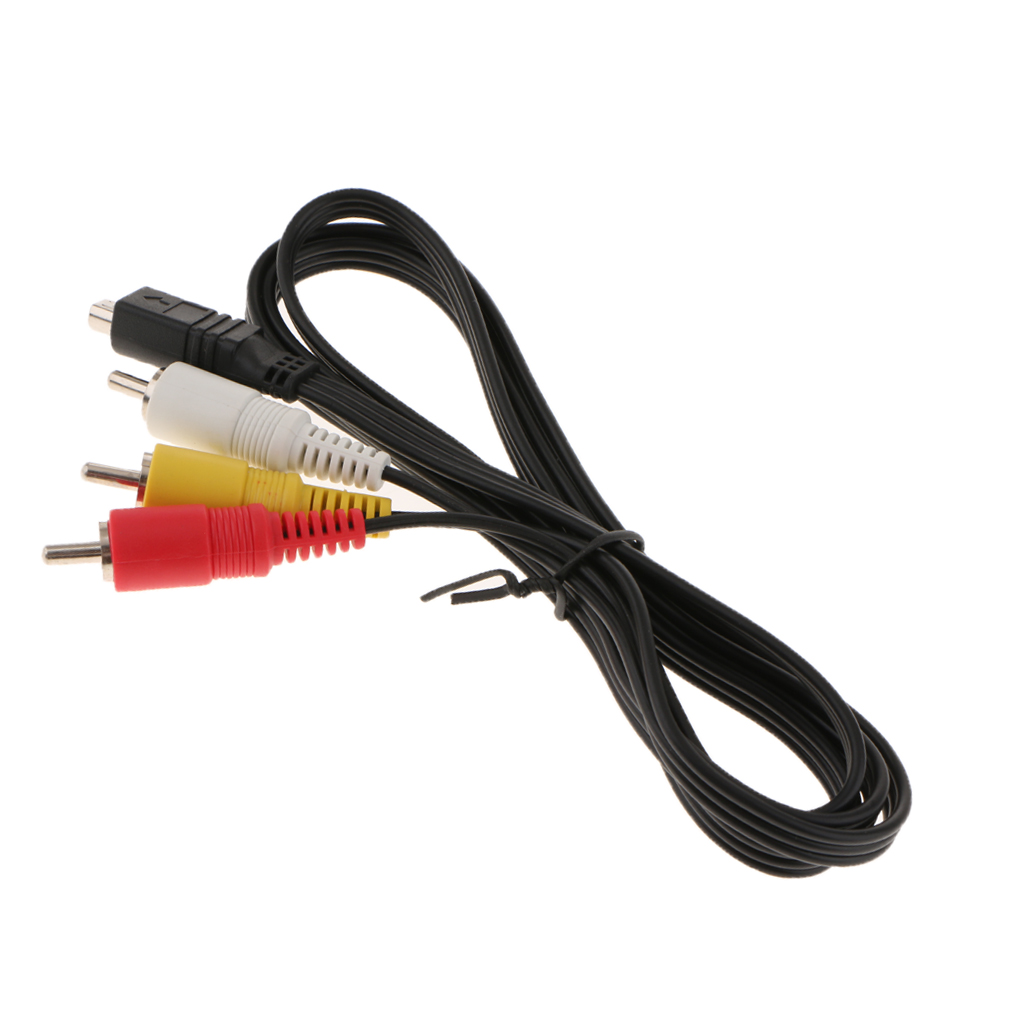 [Lzdjhyke1] Dây cáp Video V TV 3RCA cho DCR- DCR-SR85E DCR- HDR-