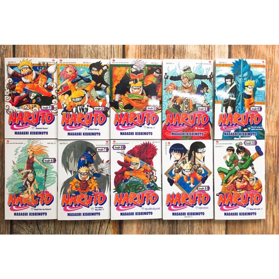Ảnh Sách - Truyện tranh Naruto 3