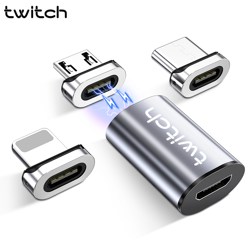 Cổng chuyển dữ liệu Twitch có nam châm cổng Micro USB cho Samsung ...