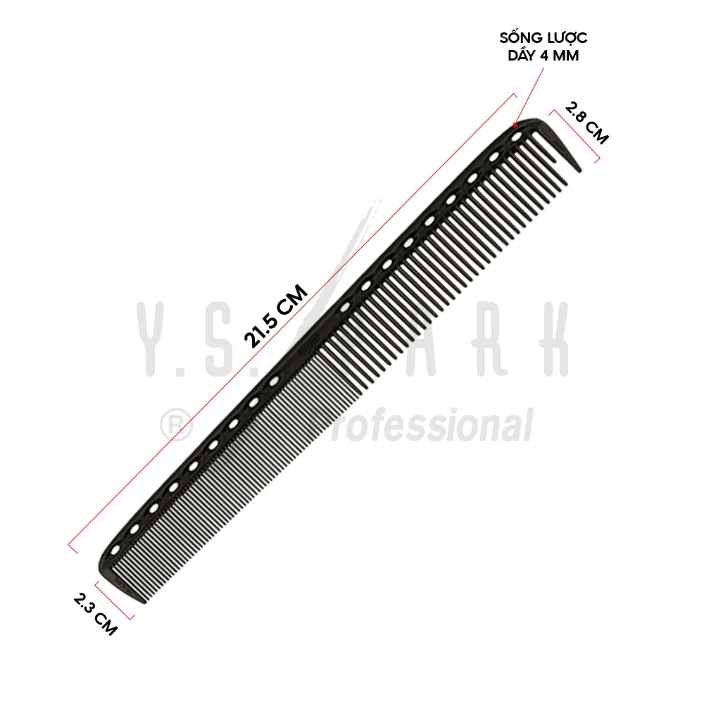 Ảnh Lược cắt tóc chịu nhiệt cao cấp YS PARK YS-335 cho tóc dài hàng chính hãng - Made in Japan 2