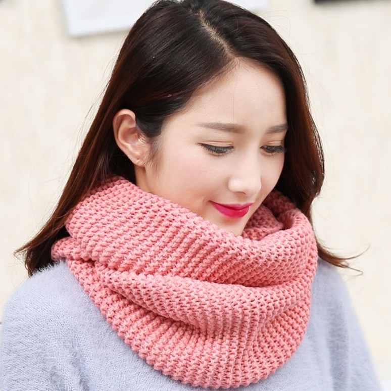 Khăn len Khăn ống mùa đông cuốn 2 vòng KTT3 | Shopee Việt Nam