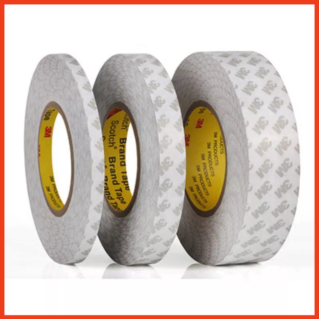 Băng dính 2 mặt 9448a 5MM dài 50m dán cố định linh kiện, ron, khung, màn hình, lưng điện thoại