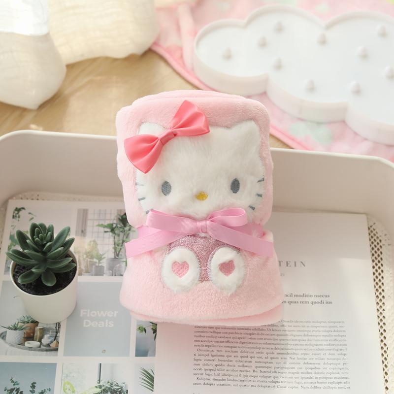 PS1 Hello Kitty Melody Kuromi chăn Linabell ShellieMay Stellalou Cinnamoroll Duffy di động hoạt hình dễ thương giấc ngủ trưa SP1