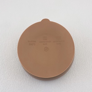 Bát Ăn Dặm Silicon Hình Tròn Cho Bé, Chất Liệu Silicon An Toàn