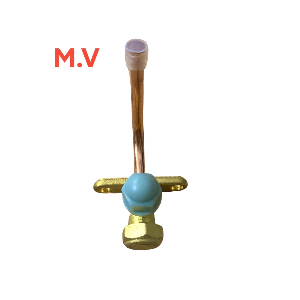 (VTĐL)Van khóa cục nóng điều hòa phi 6 phi 10 chất lượng