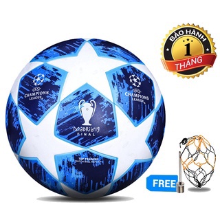 Quả bóng đá Đúc Champions Size số 5 ( loại 4 lớp ) - Bảo hành 12T