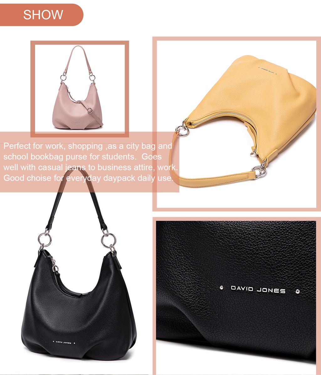 Mô tả Túi đeo chéo DAVID JONES phong cách thời trang paris dành cho nữ - 6