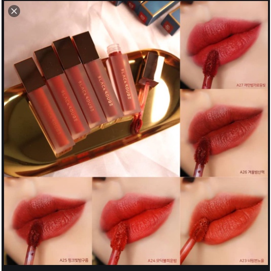 Ảnh Son Kem Black Rouge Air Fit Velvet Tint Ver 5 36,8 g 3