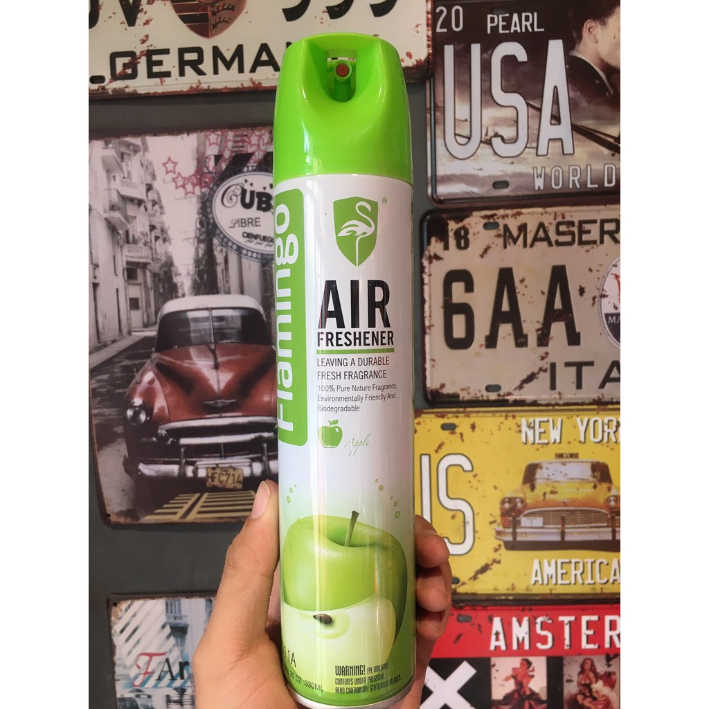 Chai Xịt Khử Mùi Với Nhiều Hương Thơm FLAMINGO Air Freshener F011 330ml