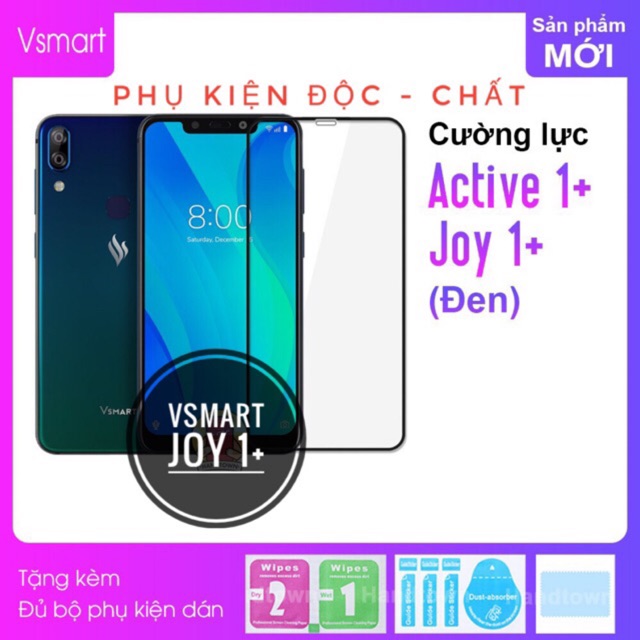 Cường lực Full 9D Vsmart Active 1 +