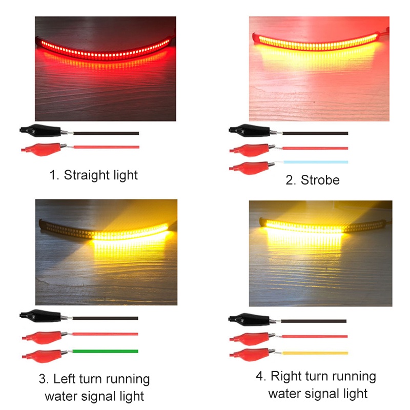 Đèn LED SEAMETAL gắn đuôi xe mô tô tiện dụng
